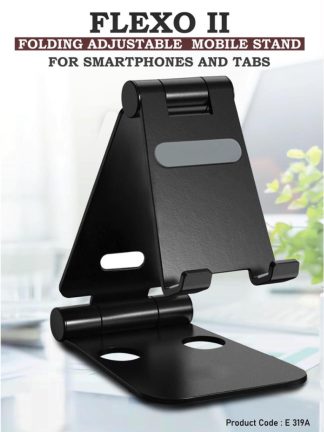 Folding Metal Mobile Stand for Smartphones and Tabs