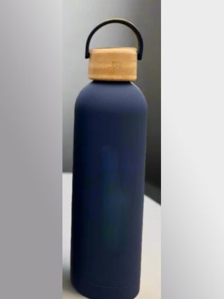 Water Bottles Stainless Steel Rubber Coated Water Bottle