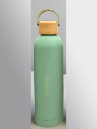 Water Bottles Stainless Steel Rubber Coated Water Bottle