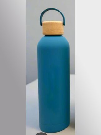 Water Bottles Stainless Steel Rubber Coated Water Bottle