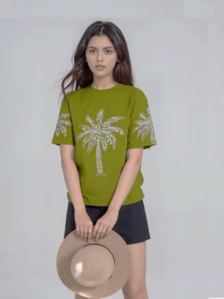 Trendy Women's Cotton Soft Fabric T-Shirt