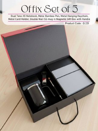 Corporate Gift Box with Handle Set of 5