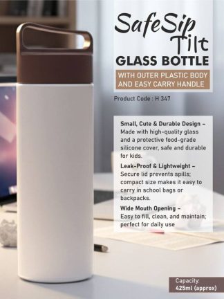 Safe Sip Glass Bottle