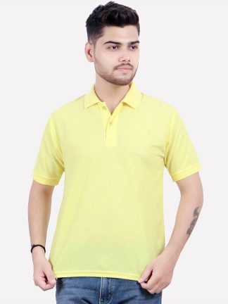 Club Green White Label Collar Neck Premium Corporate T-Shirt